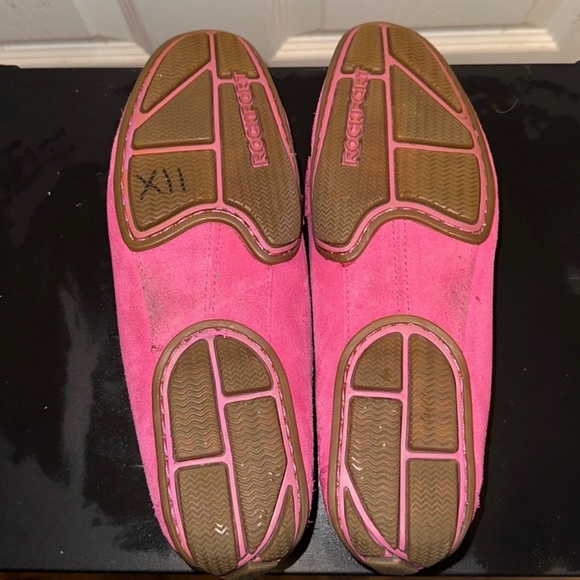 Rockport by Adidas Pink Suede Loafers - Picture 4 of 5